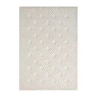Alina Bel Geometric Indoor Outdoor Rectangular Area Rug