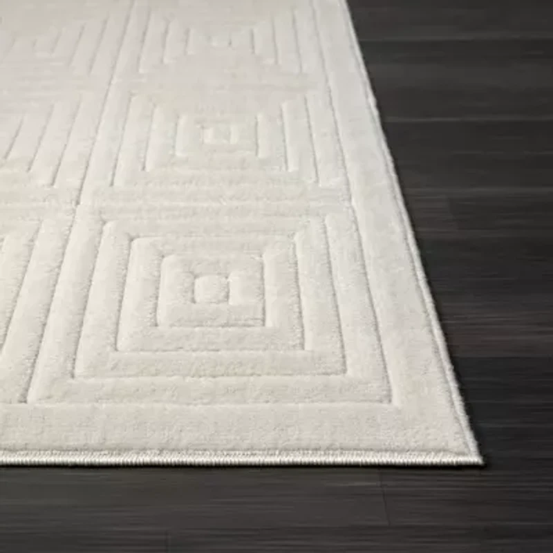 Alina Ely Geometric Indoor Outdoor Rectangular Area Rug