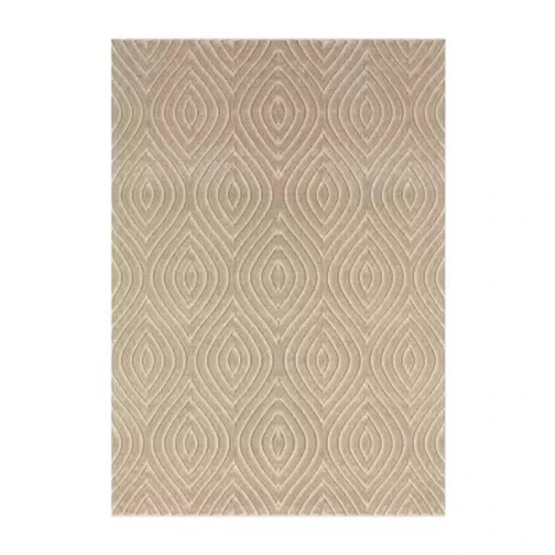 Alina Mich Abstract Indoor Outdoor Rectangular Area Rug