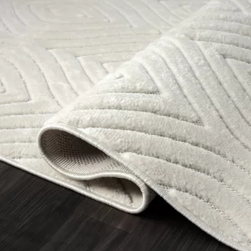 Alina Mich Abstract Indoor Outdoor Rectangular Area Rug