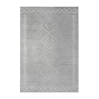 Calixta Bien Diamond Stain Resistant Indoor Rectangular Area Rug