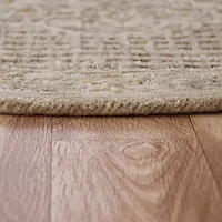 Sindy Deen Medallion Hand Tufted Indoor Round Area Rug