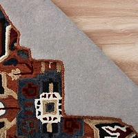 Shena Iris Geometric Hand Tufted Indoor Star Area Rug