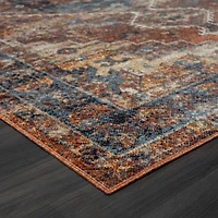 Leilani Iris Medallion Indoor Rectangular Area Rug