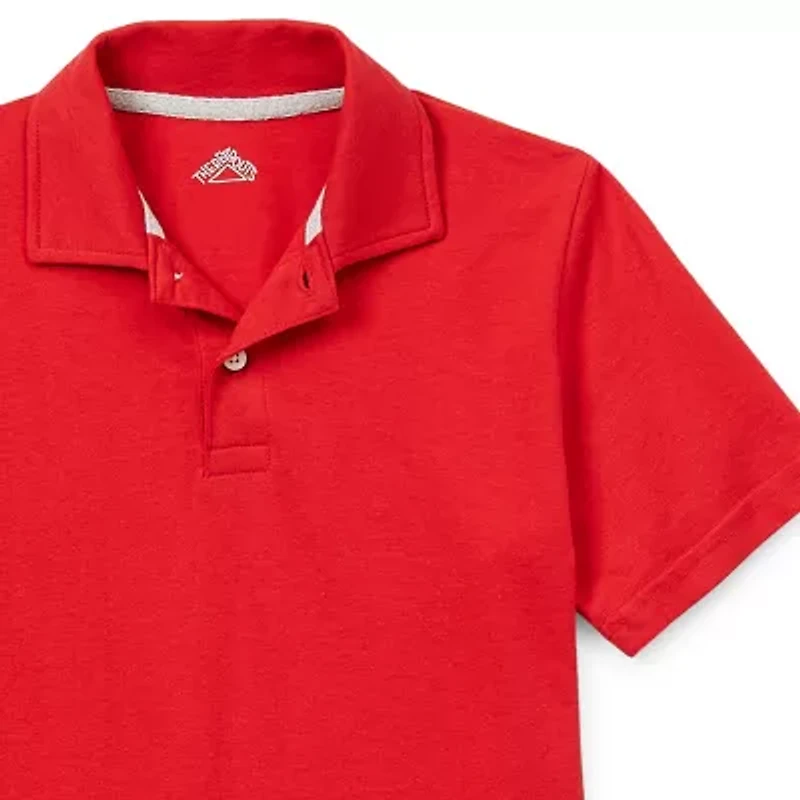 Thereabouts Little & Big Kid Boys Short Sleeve Regular Fit Polo Shirt