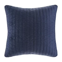 INK+IVY Camila Cotton Quilted Euro Sham