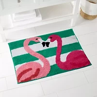 Avanti Flamingo Paradise Bath Rug