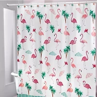 Avanti Flamingo Paradise Shower Curtain