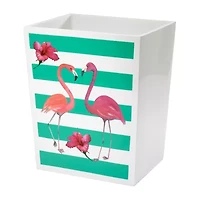 Avanti Flamingo Paradise Trash Can