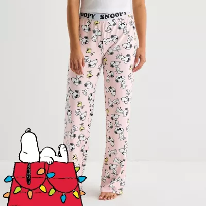 Disney Mjc Womens Snoopy Pajama Pants