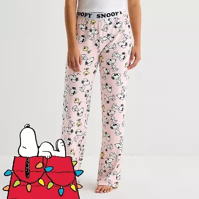Disney Mjc Womens Snoopy Pajama Pants