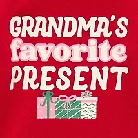 Okie Dokie Baby Girls Round Neck Long Sleeve Bodysuit