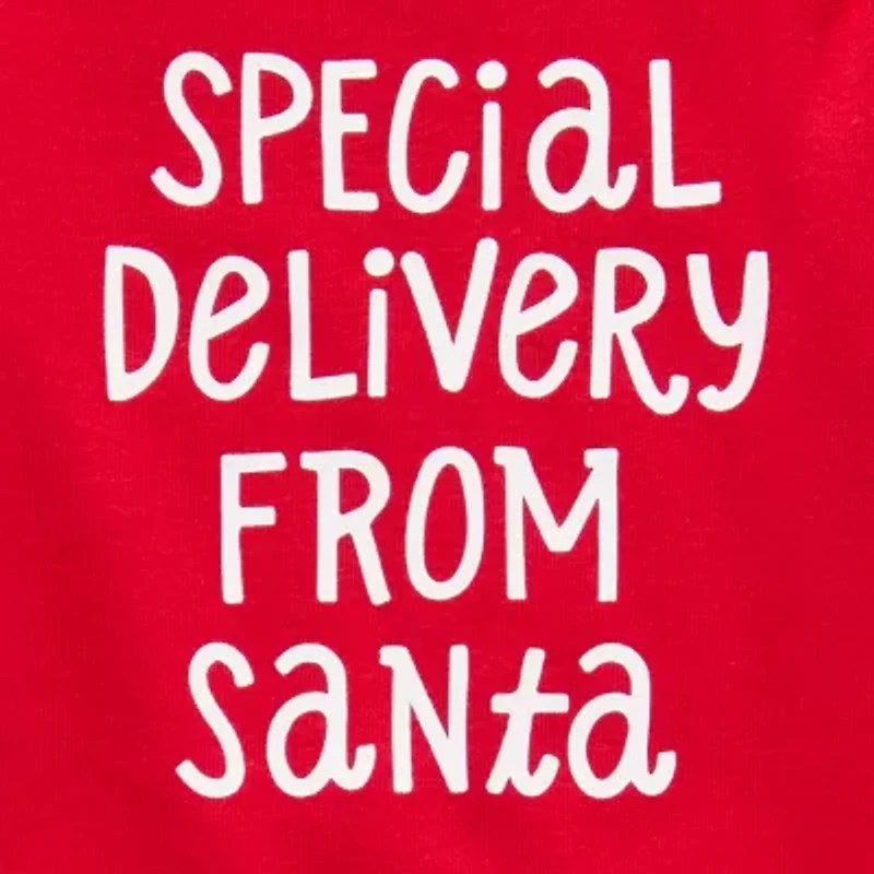 Okie Dokie Baby Unisex Round Neck Long Sleeve Rib Bodysuit