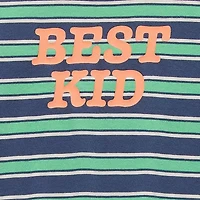 Okie Dokie Toddler & Little Boys Crew Neck Short Sleeve Regular Fit Graphic T-Shirt