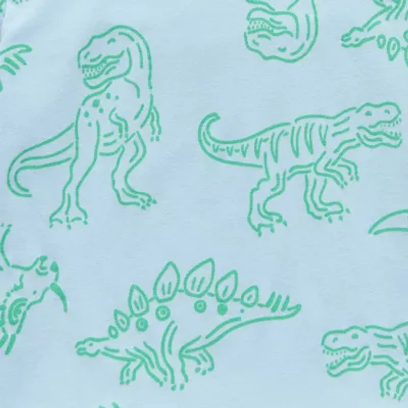 Okie Dokie Boys Crew Neck Short Sleeve Regular Fit Graphic T-Shirt