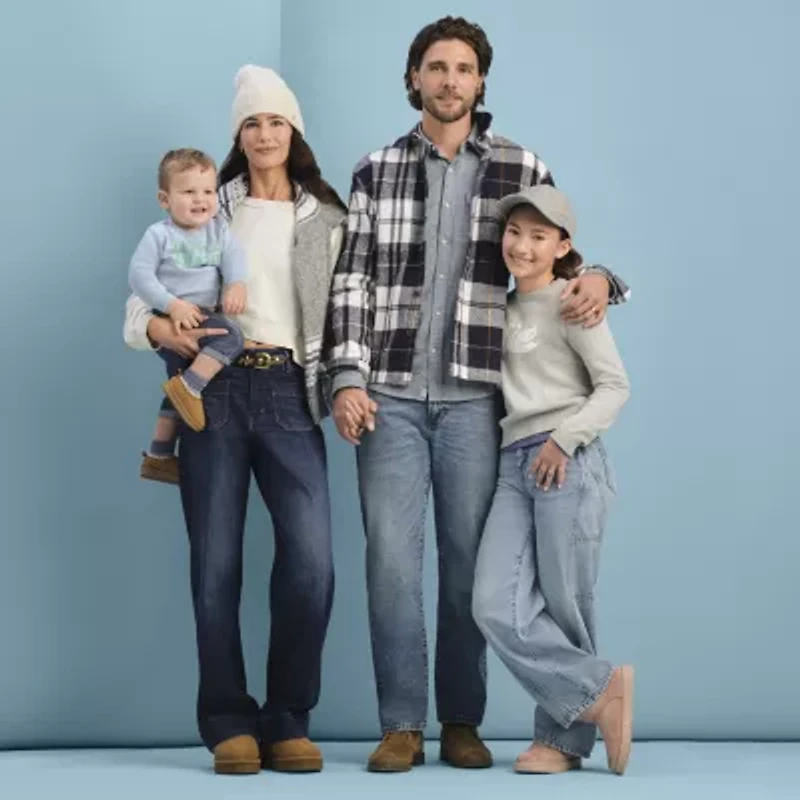 Thereabouts Little & Big Kid Girls Round Neck Long Sleeve Pullover Sweater