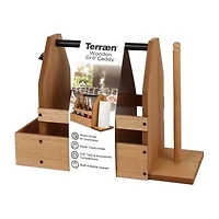 Terraen Wooden Grill Caddy