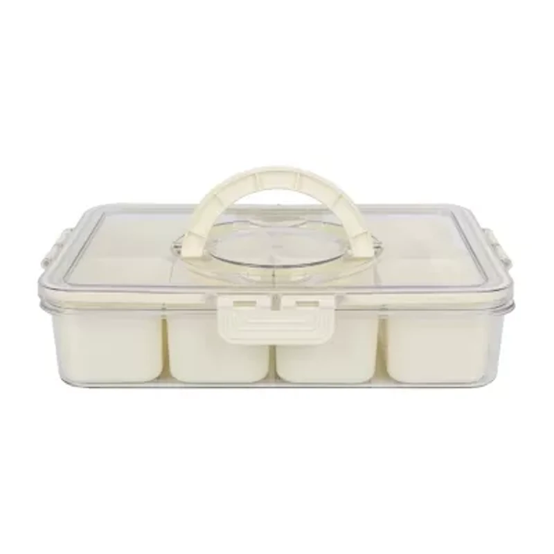 Terraen Air-Tight Snack Container Divided Tray