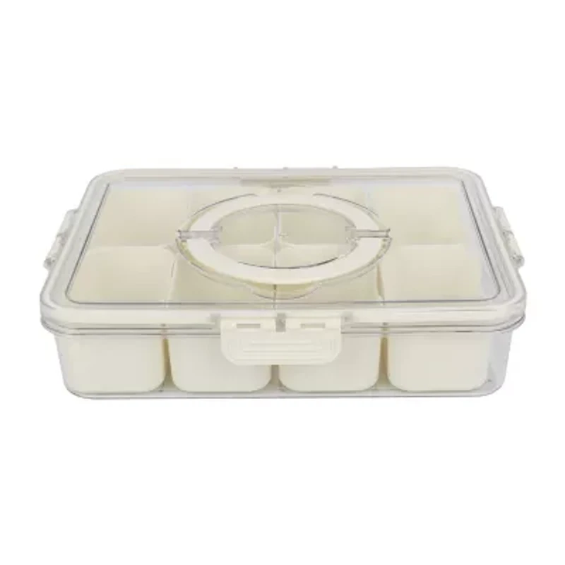 Terraen Air-Tight Snack Container Divided Tray