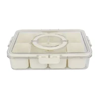 Terraen Air-Tight Snack Container Divided Tray