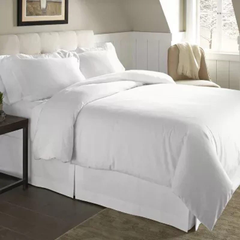 Pointehaven Heavy Weight Cotton Duvet Cover Set