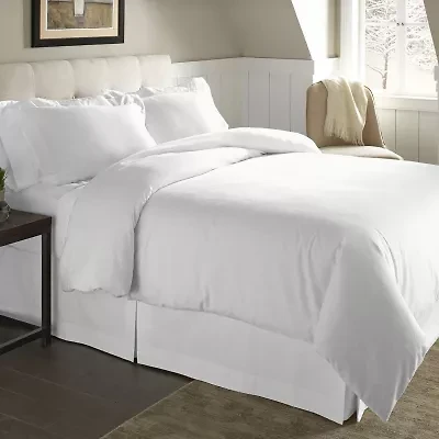 Pointehaven Heavy Weight Cotton Duvet Cover Set
