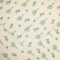 Pointehaven Velvet Feel Printed Cotton Duvet Cover Set