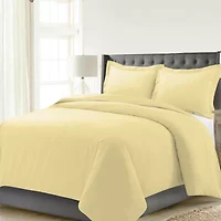 Pointehaven Soft Cotton Duvet Cover Set