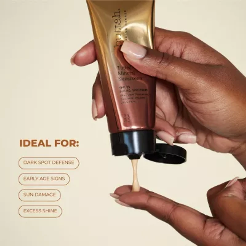 Buttah Skin Invisible Tinted Mineral Facial Sunscreen Spf 30