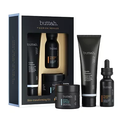 Buttah Skin 3 Piece Skin Transforming Set With Oil Free Hylaluronic Gel