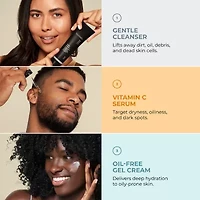 Buttah Skin 3 Piece Skin Transforming Set With Oil Free Hylaluronic Gel