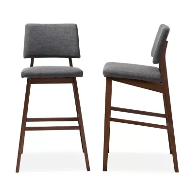 Colton 2-pc. Counter Height Upholstered Bar Stool