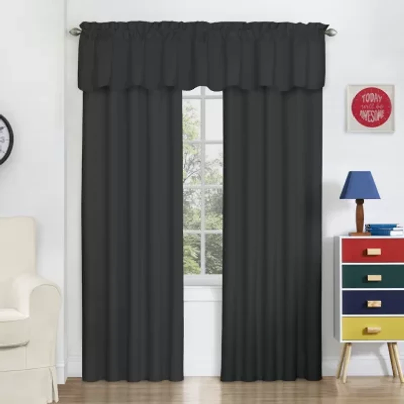Eclipse Macklin Rod Pocket Energy Saving Blackout Single Curtain Panel