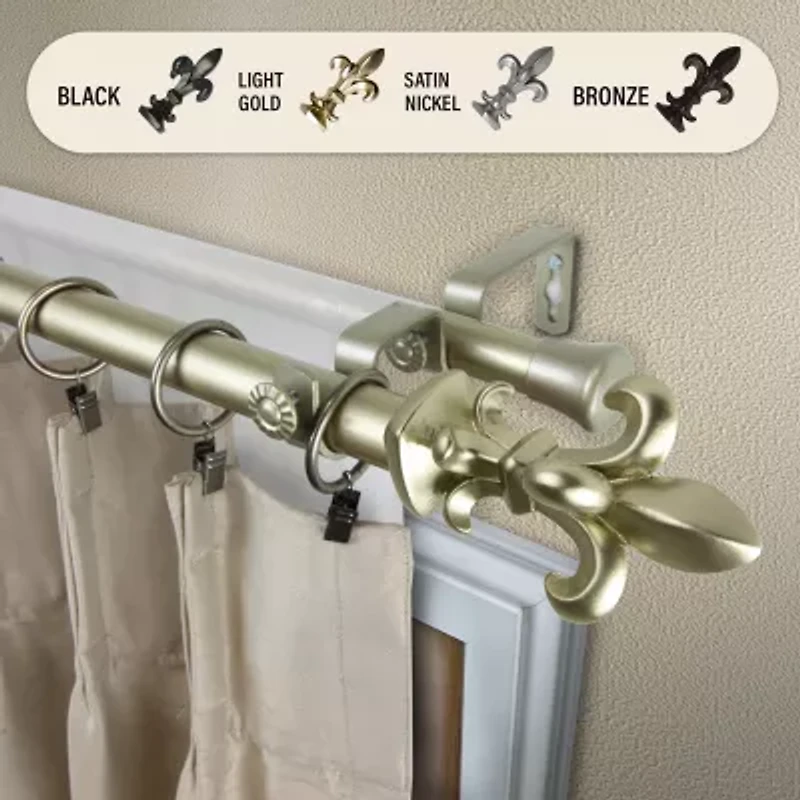 Rod Desyne Fernando Double Curtain