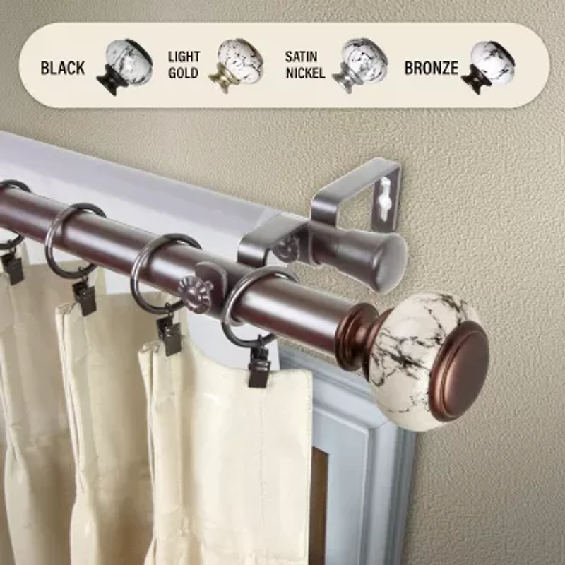 Rod Desyne Kelly Double Curtain