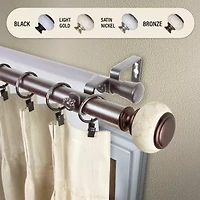 Rod Desyne Vernon Double Curtain