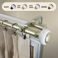 Rod Desyne Vernon Double Curtain