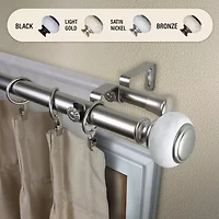 Rod Desyne Vernon Double Curtain