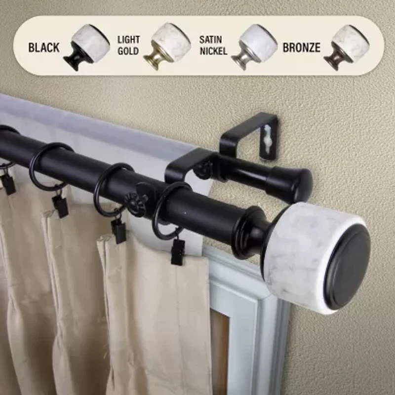 Rod Desyne Morton Double Curtain