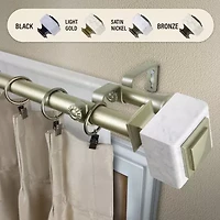 Rod Desyne Estelle Double Curtain