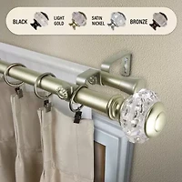 Rod Desyne Inez Double Curtain