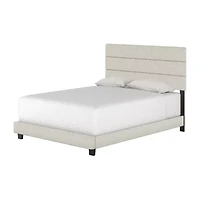 Raleigh Upholstered Wooden Platform Bed