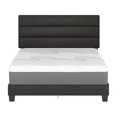 Parks Upholstered Wooden Platform Bed
