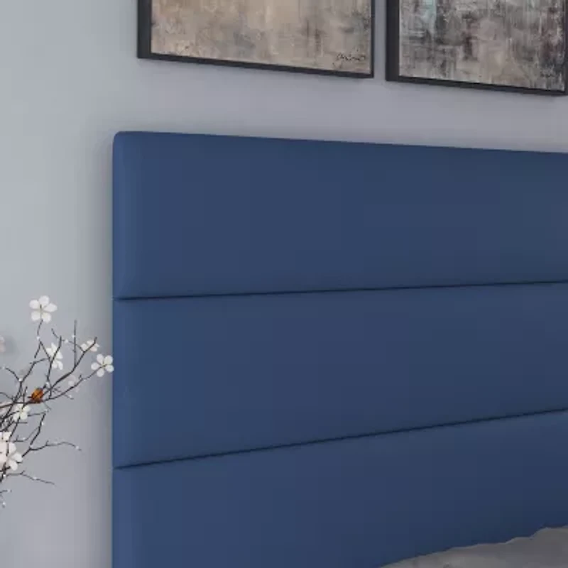 Parks Upholstered Wooden Platform Bed