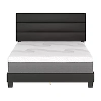 Parks Upholstered Wooden Platform Bed