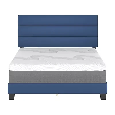 Parks Upholstered Wooden Platform Bed