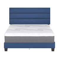 Parks Upholstered Wooden Platform Bed