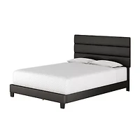 Parks Upholstered Wooden Platform Bed