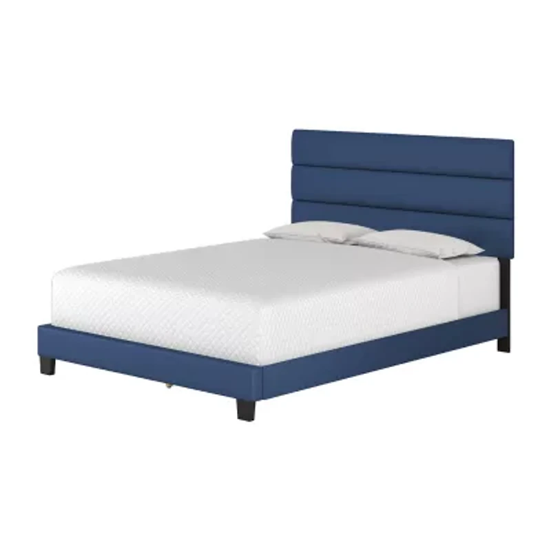 Parks Upholstered Wooden Platform Bed