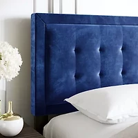 Patrice Upholstered Wooden Bed